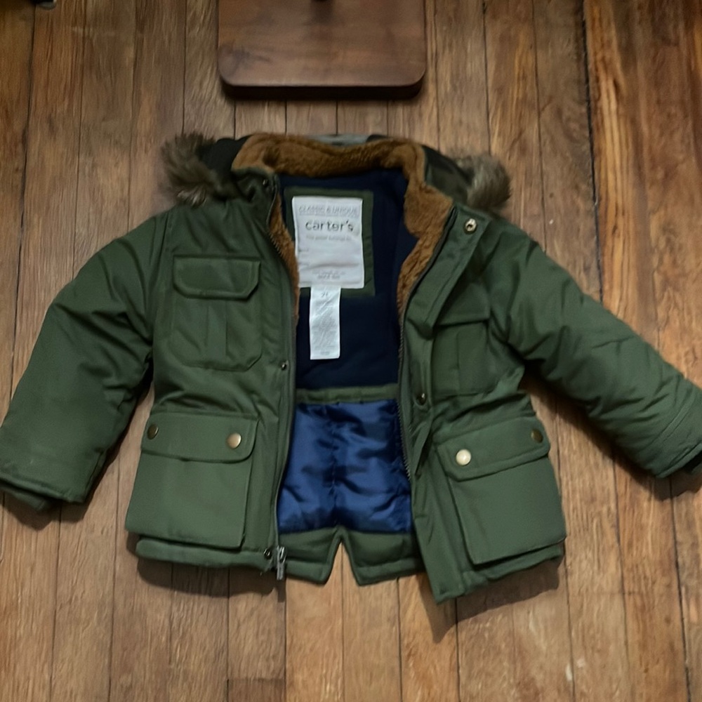 Carters Boys 2T parka